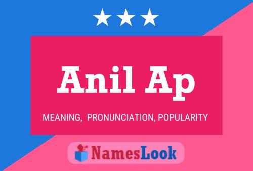 ملصق اسم Anil Ap