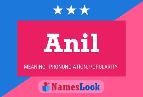 ملصق اسم Anil