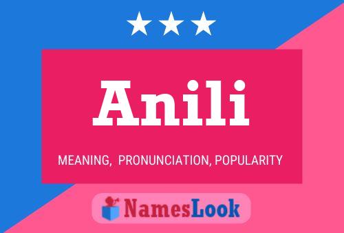 ملصق اسم Anili