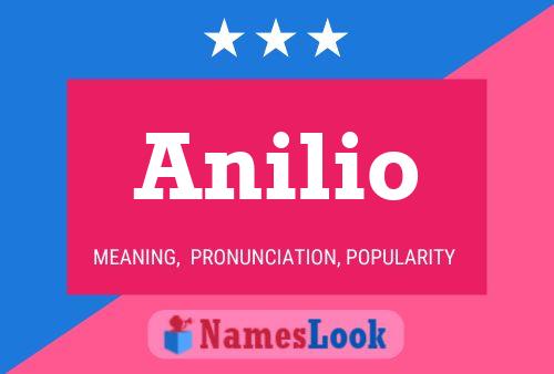 ملصق اسم Anilio