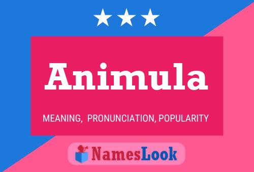 ملصق اسم Animula