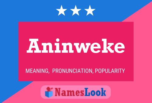 ملصق اسم Aninweke