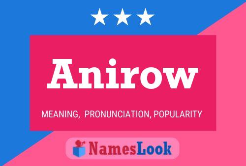 ملصق اسم Anirow