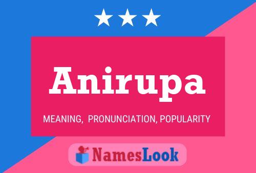 ملصق اسم Anirupa