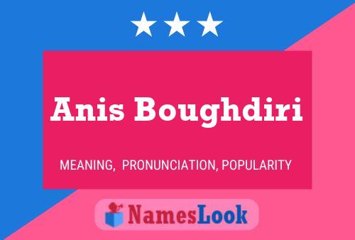 ملصق اسم Anis Boughdiri