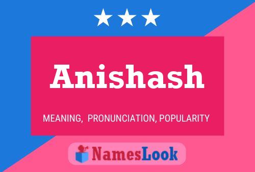 ملصق اسم Anishash