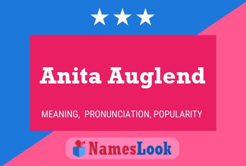 ملصق اسم Anita Auglend