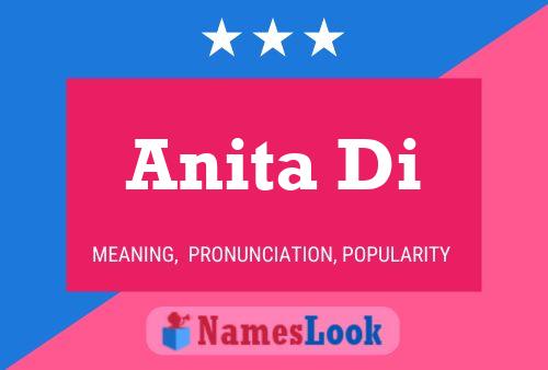 ملصق اسم Anita Di