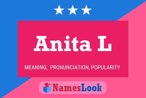 ملصق اسم Anita L