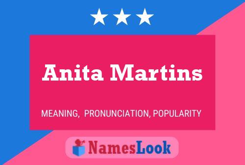 ملصق اسم Anita Martins