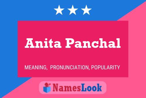 ملصق اسم Anita Panchal