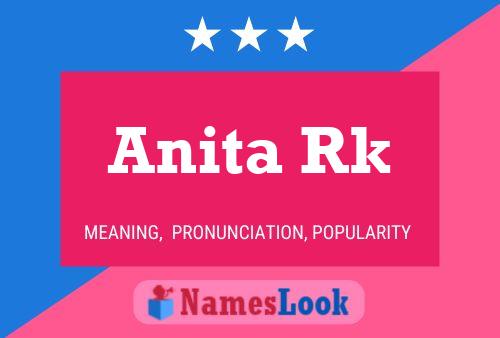 ملصق اسم Anita Rk