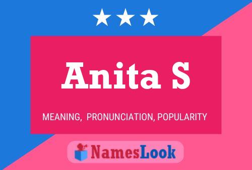 ملصق اسم Anita S