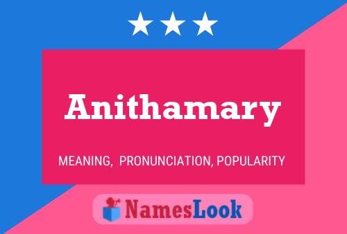 ملصق اسم Anithamary