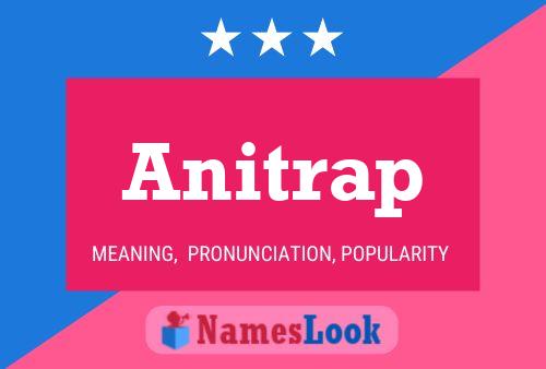 ملصق اسم Anitrap