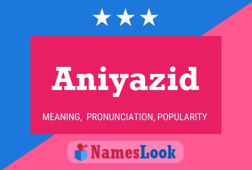 ملصق اسم Aniyazid