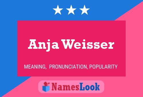 ملصق اسم Anja Weisser