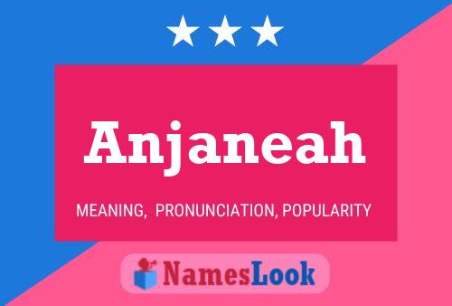 ملصق اسم Anjaneah