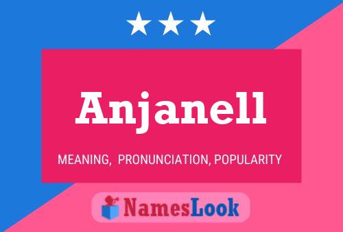 ملصق اسم Anjanell