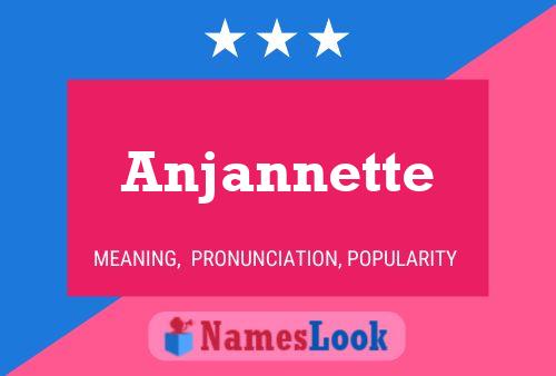 ملصق اسم Anjannette