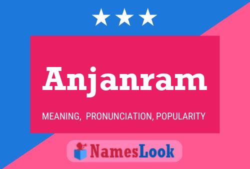 ملصق اسم Anjanram