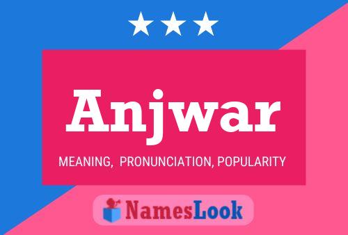 ملصق اسم Anjwar