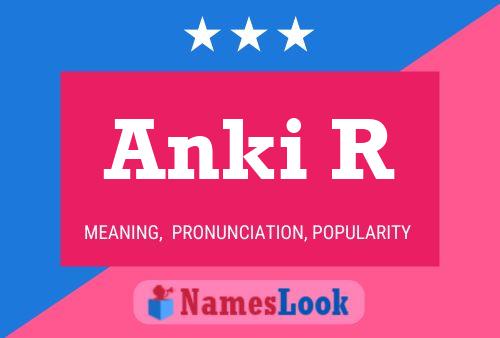 ملصق اسم Anki R