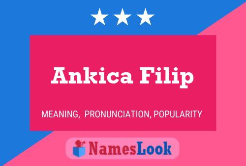 ملصق اسم Ankica Filip