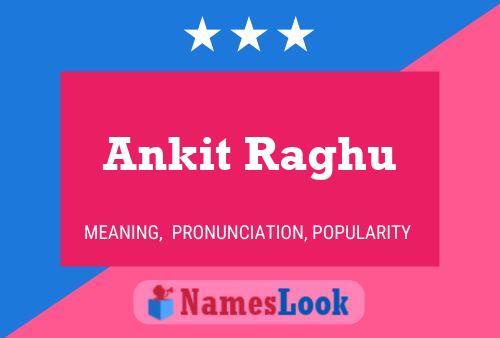 ملصق اسم Ankit Raghu