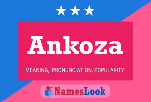 ملصق اسم Ankoza