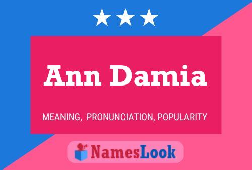 ملصق اسم Ann Damia