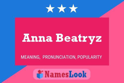 ملصق اسم Anna Beatryz