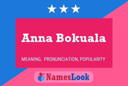 ملصق اسم Anna Bokuala