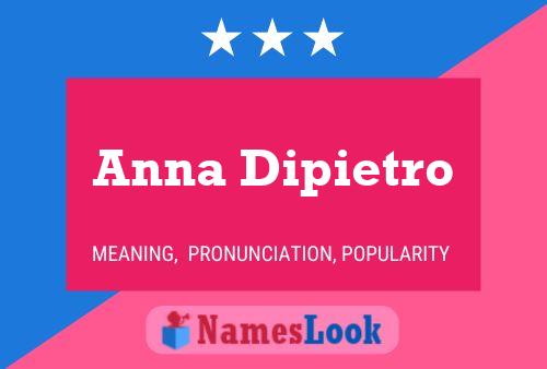 ملصق اسم Anna Dipietro