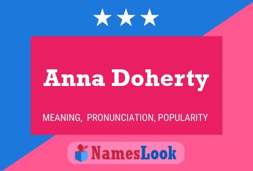 ملصق اسم Anna Doherty