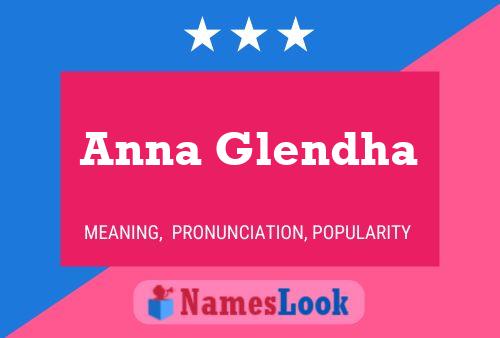 ملصق اسم Anna Glendha