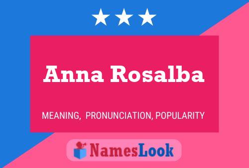 ملصق اسم Anna Rosalba