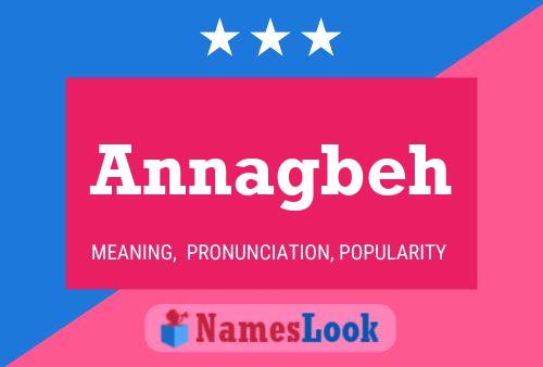 ملصق اسم Annagbeh