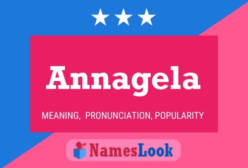 ملصق اسم Annagela