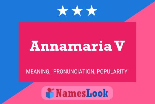 ملصق اسم Annamaria V