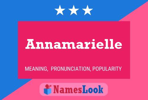 ملصق اسم Annamarielle