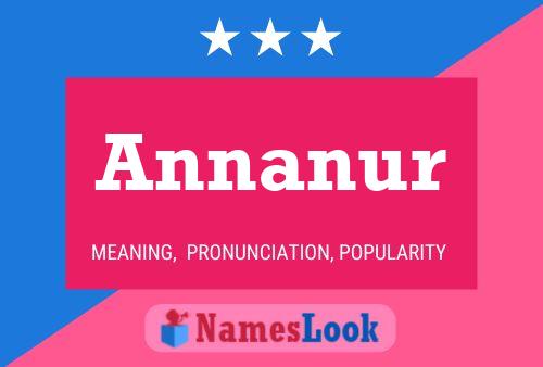 ملصق اسم Annanur