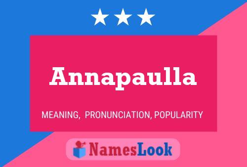 ملصق اسم Annapaulla