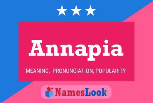 ملصق اسم Annapia