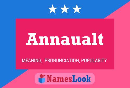 ملصق اسم Annaualt