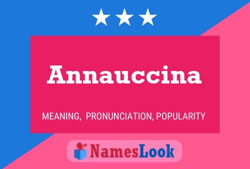 ملصق اسم Annauccina