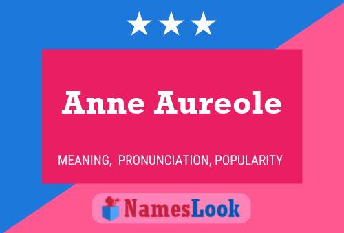 ملصق اسم Anne Aureole