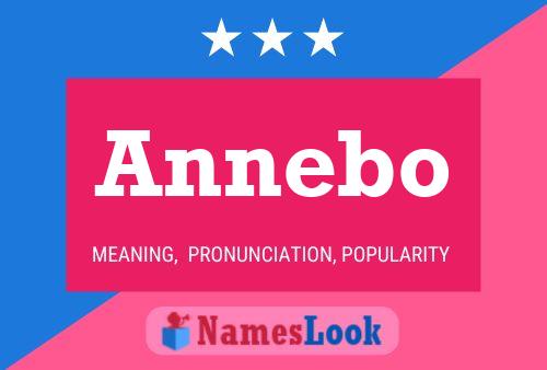 ملصق اسم Annebo