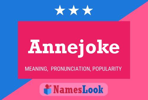 ملصق اسم Annejoke