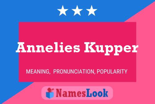 ملصق اسم Annelies Kupper